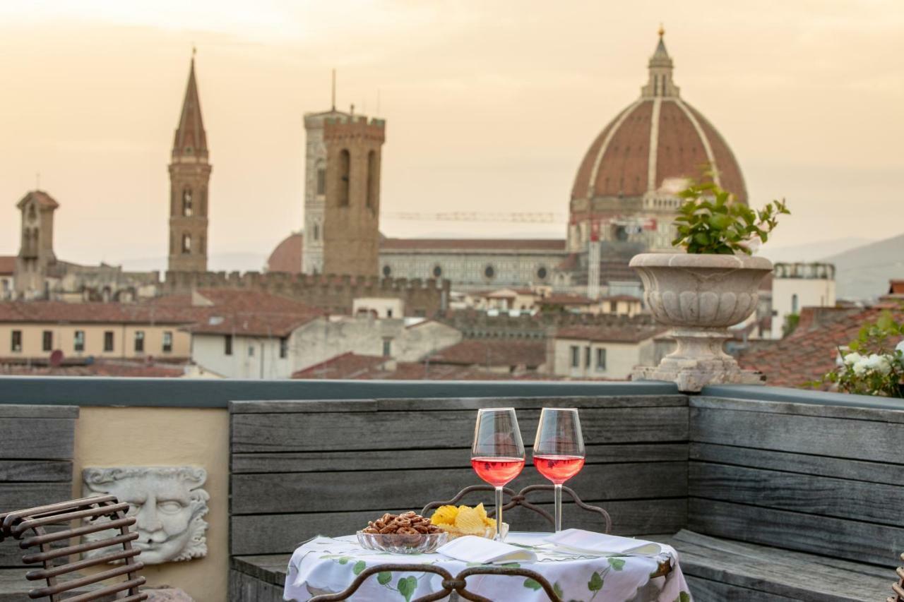 Luxury Panoramic Terrace Apartment Florenţa Exterior foto
