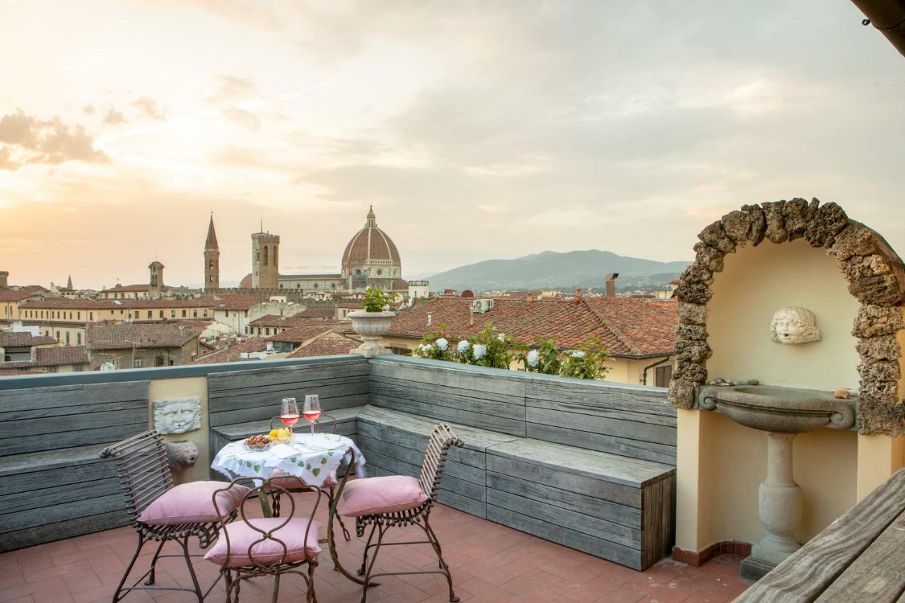 Luxury Panoramic Terrace Apartment Florenţa Exterior foto
